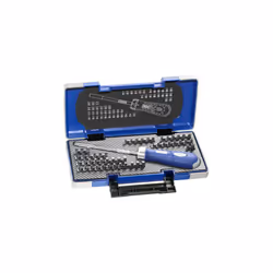 Tournevis porte-embouts revolver cliquet + embouts EXPERT by Facom - 59 pièces - E160804 - Tournevis porte embouts revolver à ...