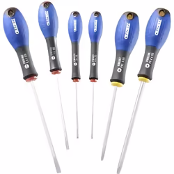 Jeu de 6 tournevis Fente/Phillips EXPERT by Facom - E160902