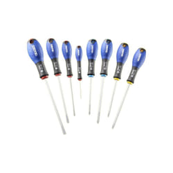 Jeu de 8 tournevis fente-Phillips-Pozidriv - E160907 - Expert By Facom