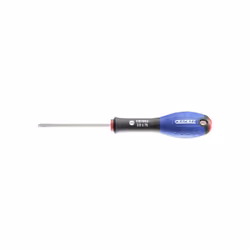 • ISO 2380-1 ISO 2380-2 • Manche ergonomique tri-matière confortable et efficace. • Code couleur empreinte : rouge. • Lame en ...
