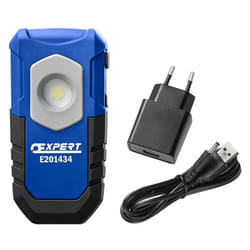 EXPERT - Lampe de poche rechargeable 2,5W - E201434 - Ce produit de marque Expert est neuf.