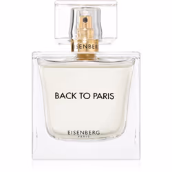 L’eau de parfum pour femme Back to Paris d’Eisenberg, vivante, sensuelle et sophistiquée, incarne la femme parisienne et sa f ...