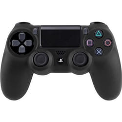 PS4 Coque Housse Silicone Manettes Noir