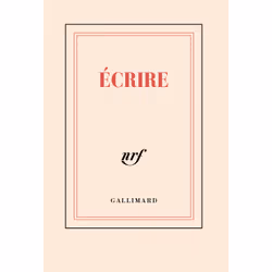 ISBN Carnet poche «Écrire» (papeterie), Français, 144 pages