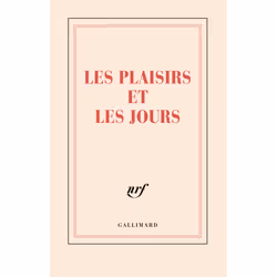 ISBN Carnet «Les Plaisirs et les Jours» (papeterie), Français, 192 pages