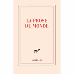 ISBN Carnet «La prose du monde» (papeterie), Français, 192 pages