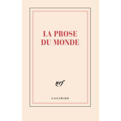 ISBN Carnet «La prose du monde» (papeterie)
