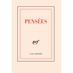 ISBN Carnet poche «Pensées» (papeterie), Français, 144 pages