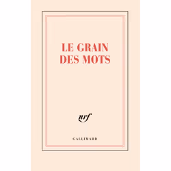 ISBN Carnet «Le grain des mots» (papeterie), Français, 192 pages