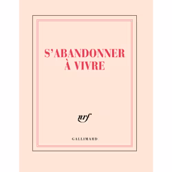 ISBN Carnet carré «S'abandonner à vivre» (papeterie), Français, 192 pages