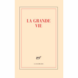 ISBN Grand carnet «La grande vie» (papeterie), Français, 144 pages
