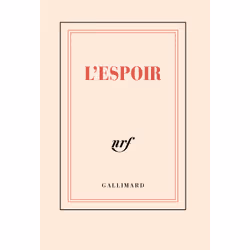 ISBN Carnet poche «L'Espoir» (papeterie), Français, 144 pages