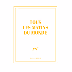 ISBN Carnet carré «Tous les matins du monde» (papeterie), Français, 208 pages