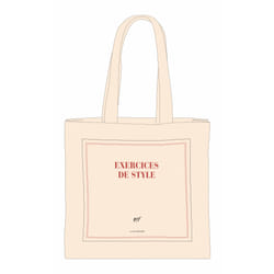 Sac en tissu "Exercices de style" (papeterie)