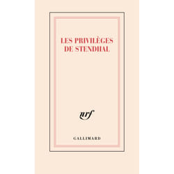ISBN Carnet «Les privilèges de Stendhal» (papeterie)