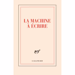 ISBN Carnet «La machine à écrire» (papeterie), Français, 192 pages