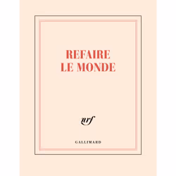 ISBN Carnet carré «Refaire le monde» (papeterie), Français, 208 pages