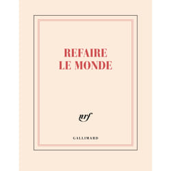 ISBN Carnet carré «Refaire le monde» (papeterie)