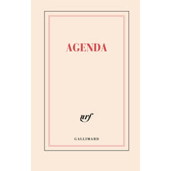 Agenda littéraire janv. à déc. 2025 (papeterie)