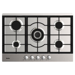 Amica AG6650X plaque Acier inoxydable Intégré 75 cm Gaz 5 zone(s)