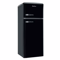 Amica AR7212N réfrigérateur-congélateur Pose libre 208 L E Noir
