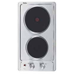 Amica AE2020X plaque Acier inoxydable Intégré 29 cm Plaque scellée 2 zone(s)