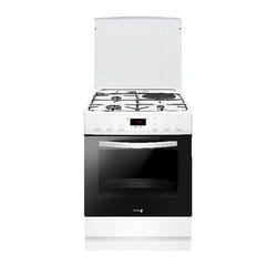 Fagor FACM2135B four et cuisinière Combi Noir, Blanc A