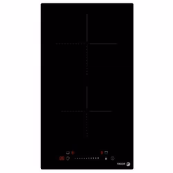 Fagor FAV2527, Noir, Intégré, 30 cm, Céramique, Verre-céramique, 2 zone(s)