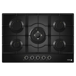 Fagor FAG6650N plaque Noir Intégré 75 cm Gaz 5 zone(s)