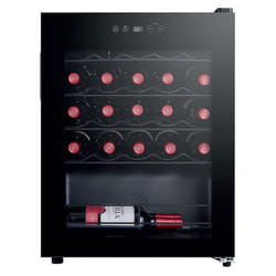 Caviss S124MME4 refroidisseur à vin Pose libre Noir 24 bouteille(s)
