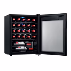 Caviss S124MME4 refroidisseur à vin Pose libre Noir 24 bouteille(s)