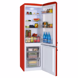Amica AR8242R réfrigérateur-congélateur Pose libre 244 L E Rouge - Vue supplémentaire 4