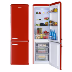 Amica AR8242R réfrigérateur-congélateur Pose libre 244 L E Rouge - Vue supplémentaire 7