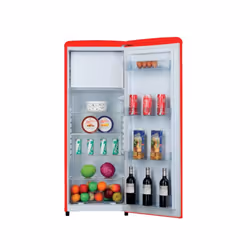Amica AR5222R frigo combine Pose libre 218 L E Rouge