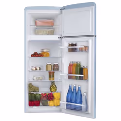 Amica AR7252LB réfrigérateur-congélateur Pose libre 246 L E Bleu