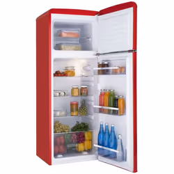 Amica AR7252R réfrigérateur-congélateur Pose libre 246 L E Rouge