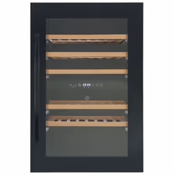 Caviss CLEN257TBEG, Intégré, 57 bouteille(s), G, Lumière intérieure, SN-ST, Noir