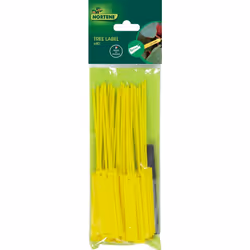 Lot de 40 étiquettes à fixer sur vos plantes et arbustes En Polypropylène (PP) Lot de 40 étiquettes + feutre Coloris : Jaune