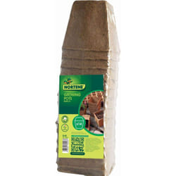 Nortene - Pots Semis Biodégradables 8x8cm Lot de 14