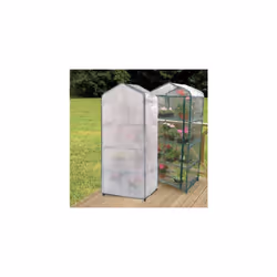 Housse transparente pour BALCONY 4 pour un remplacement. (Attention : ce n'est pas la structure de la serre balcony qui est v ...