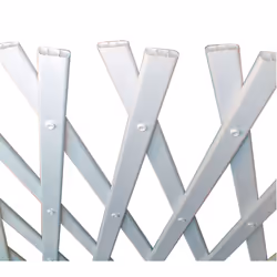 Treillis extensible en plastique "Trelliflex" 1 x 3 m - Blanc