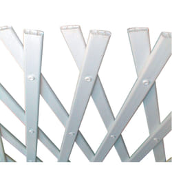 Treillis extensible en plastique "Trelliflex" 1 x 3 m - Blanc