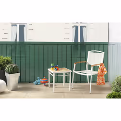 Brise-vue plastique vert 85% occultant 1 x 3 m TRIONET