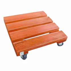 Supporte à roulettes en bois Flora Roll Lasure Nortene Support en bois FSC® Flora Roll Nortene pour déplacer les pots de fleu ...
