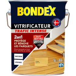 Bondex - Vitrificateur Trafic Intense - Satin - 5L - Chêne Ciré