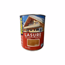 La Lasure BONDEX Très Haute Protection 8 ans satin Chêne protège et décore tous les bois jusqu'à 8 ans de durabilité à l'exté ...