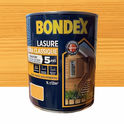 Lasure satinée chêne doré ultra classique 5 ans - 1L