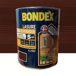 Lasure Bondex Ultra Classique Fongicide 5 ans Chêne rustique 1 l