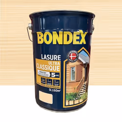 Lasure satinée incolore ultra classique 5 ans - 5L
