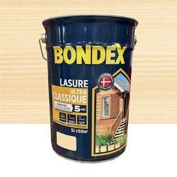 Lasure satinée incolore ultra classique 5 ans - 5L